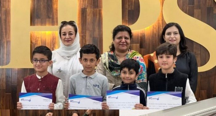 Iqbal Week certificate ceremony at HPS