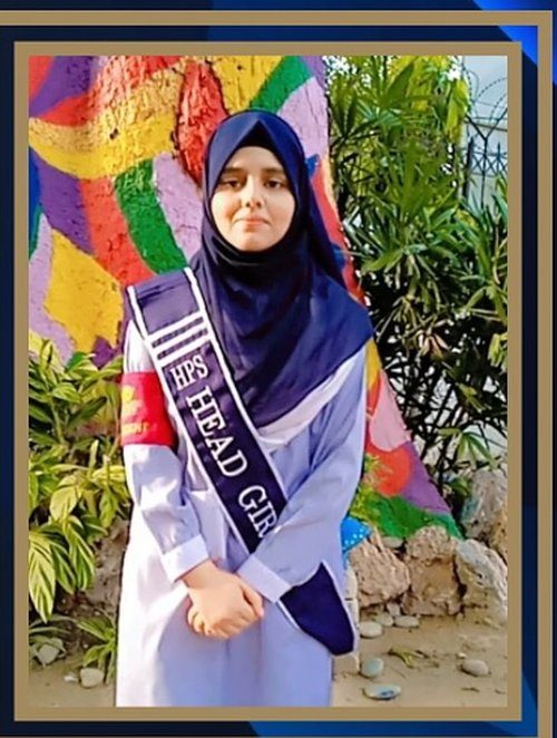 Sara Khan, Head Girl